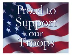 Proud to Support Our Troops